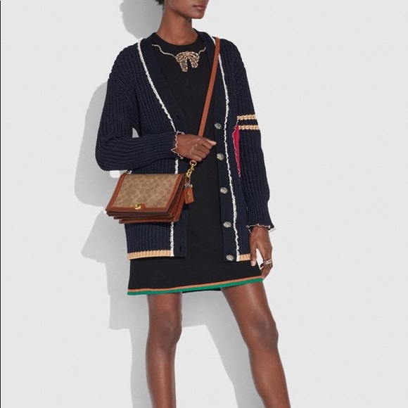 💰SOLD - 31070 - Coach Riley in Signature Canvas - Picture 14 of 14